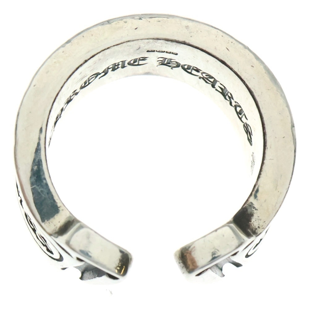 CHROME HEARTS(クロムハーツ) LG SCROLL LABEL ラージスクロールラベル リング シルバーBCA383