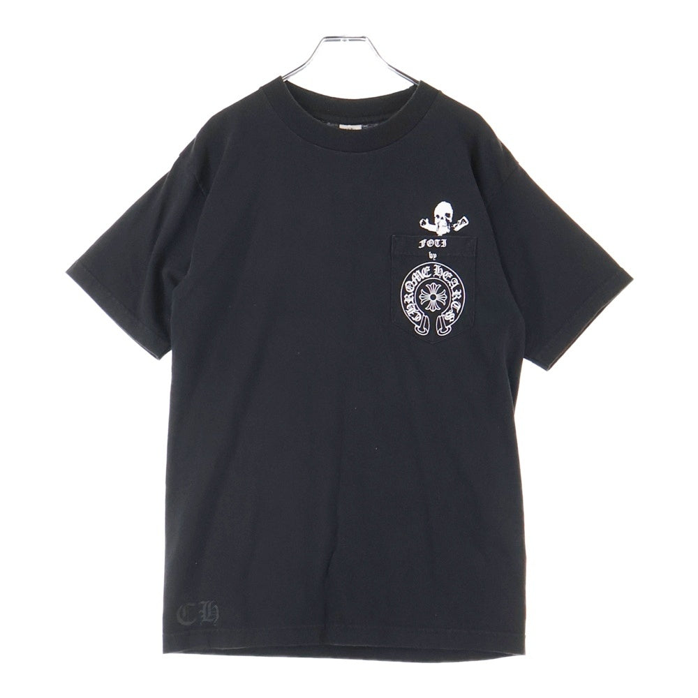 CHROME HEARTS(クロムハーツ) TOKYO FOTI S/S TEE 東京限定 フォティ ロゴ プリント 半袖Tシャツ ブラック