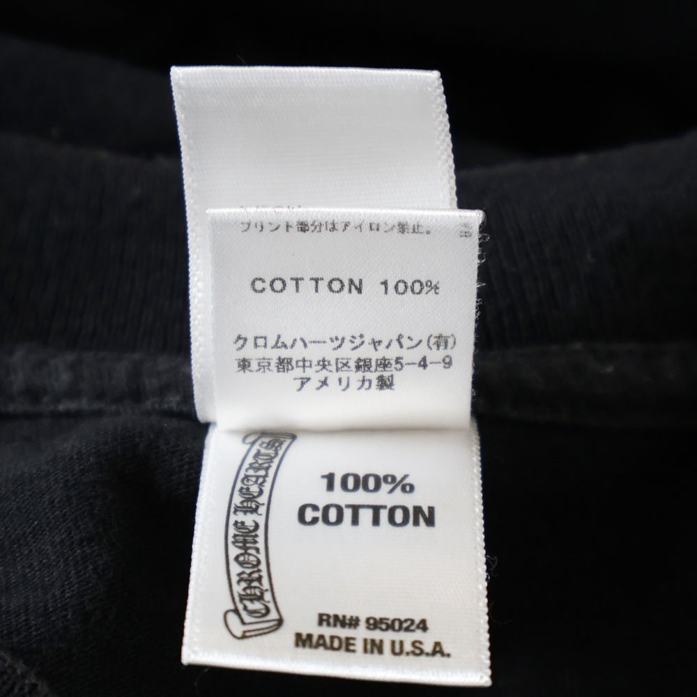 CHROME HEARTS(クロムハーツ) TOKYO FOTI S/S TEE 東京限定 フォティ ロゴ プリント 半袖Tシャツ ブラック