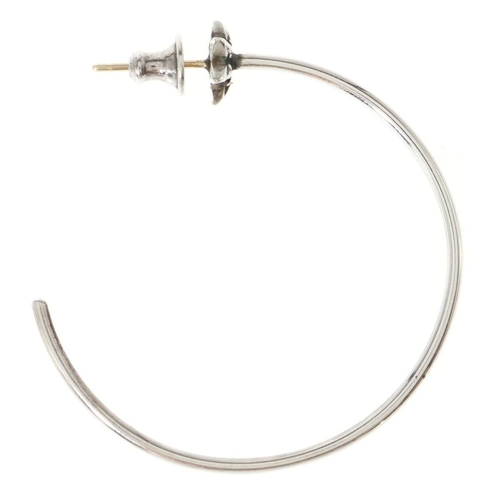 CHROME HEARTS(クロムハーツ) HOOP STAR スター フープ ピアス シルバー