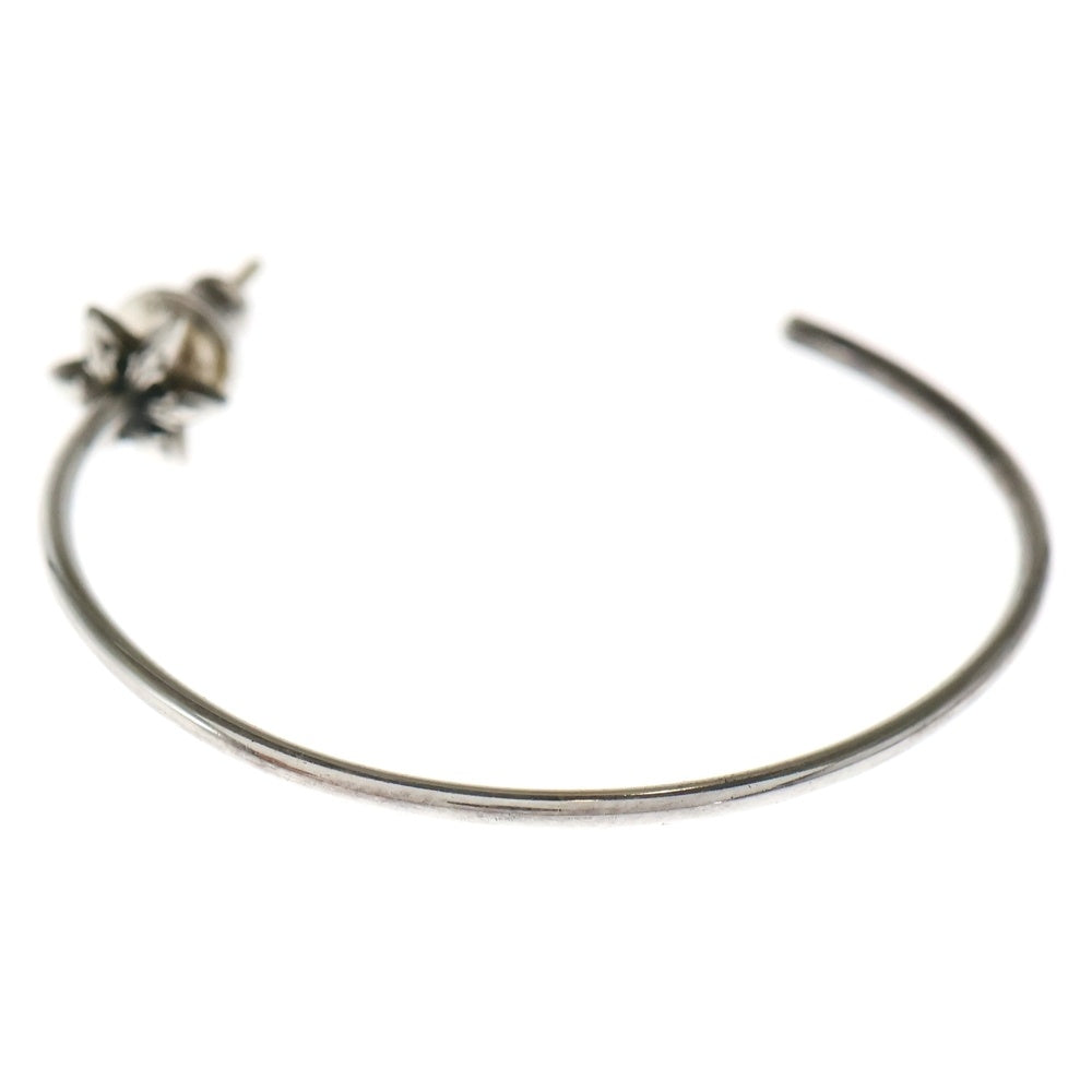 CHROME HEARTS(クロムハーツ) HOOP STAR スター フープ ピアス シルバー