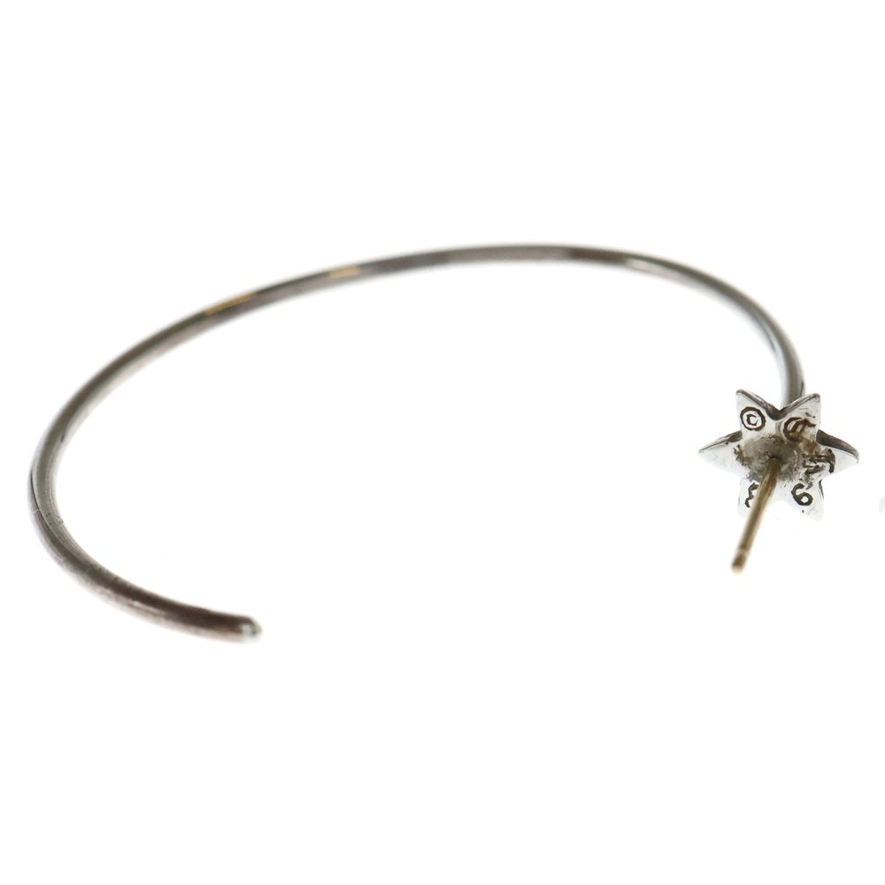 CHROME HEARTS(クロムハーツ) HOOP STAR スター フープ ピアス シルバー
