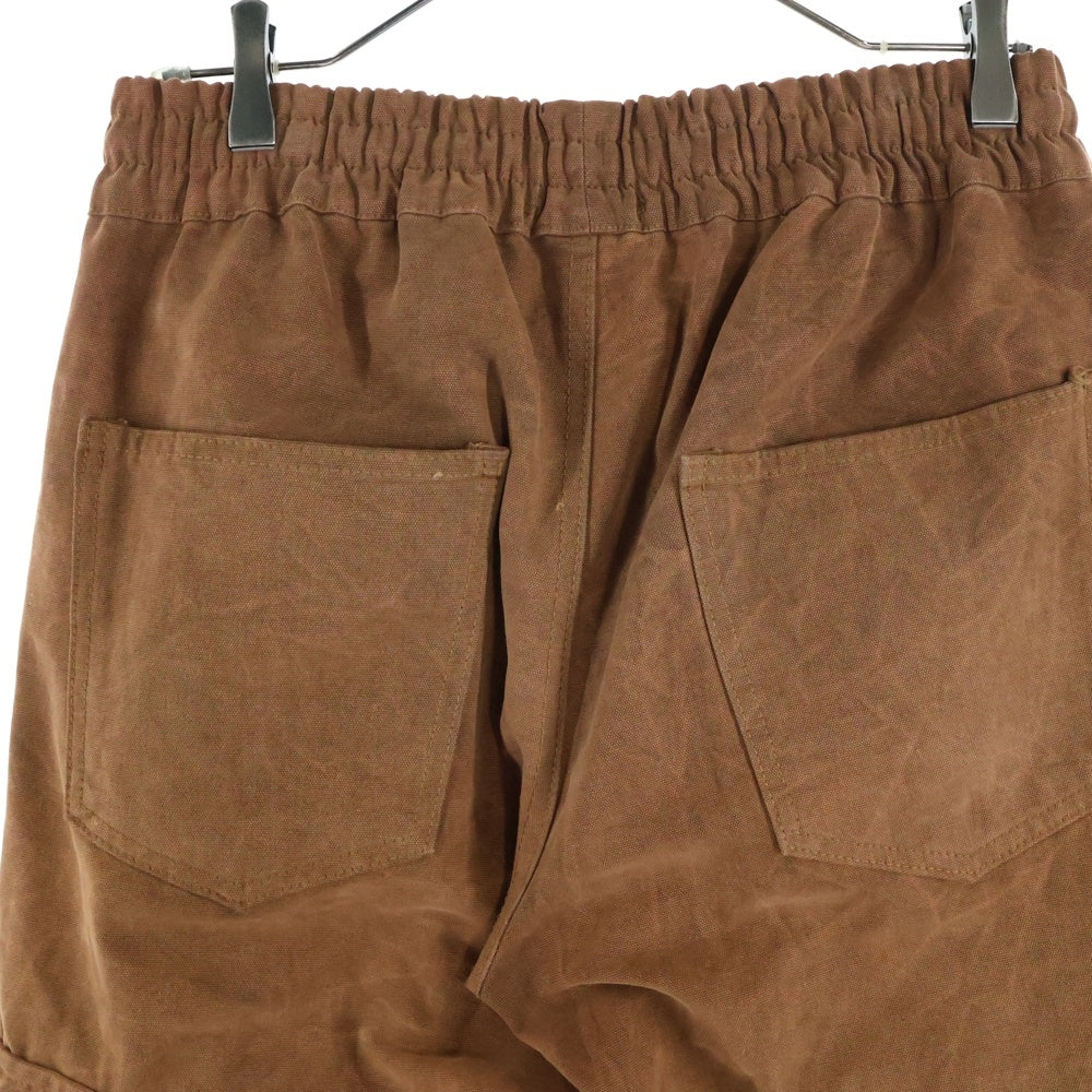 ASKYURSELF(アスクユアセルフ) KIM DUONG FLARE CARGO PANTS フレアカーゴパンツ ブラウン