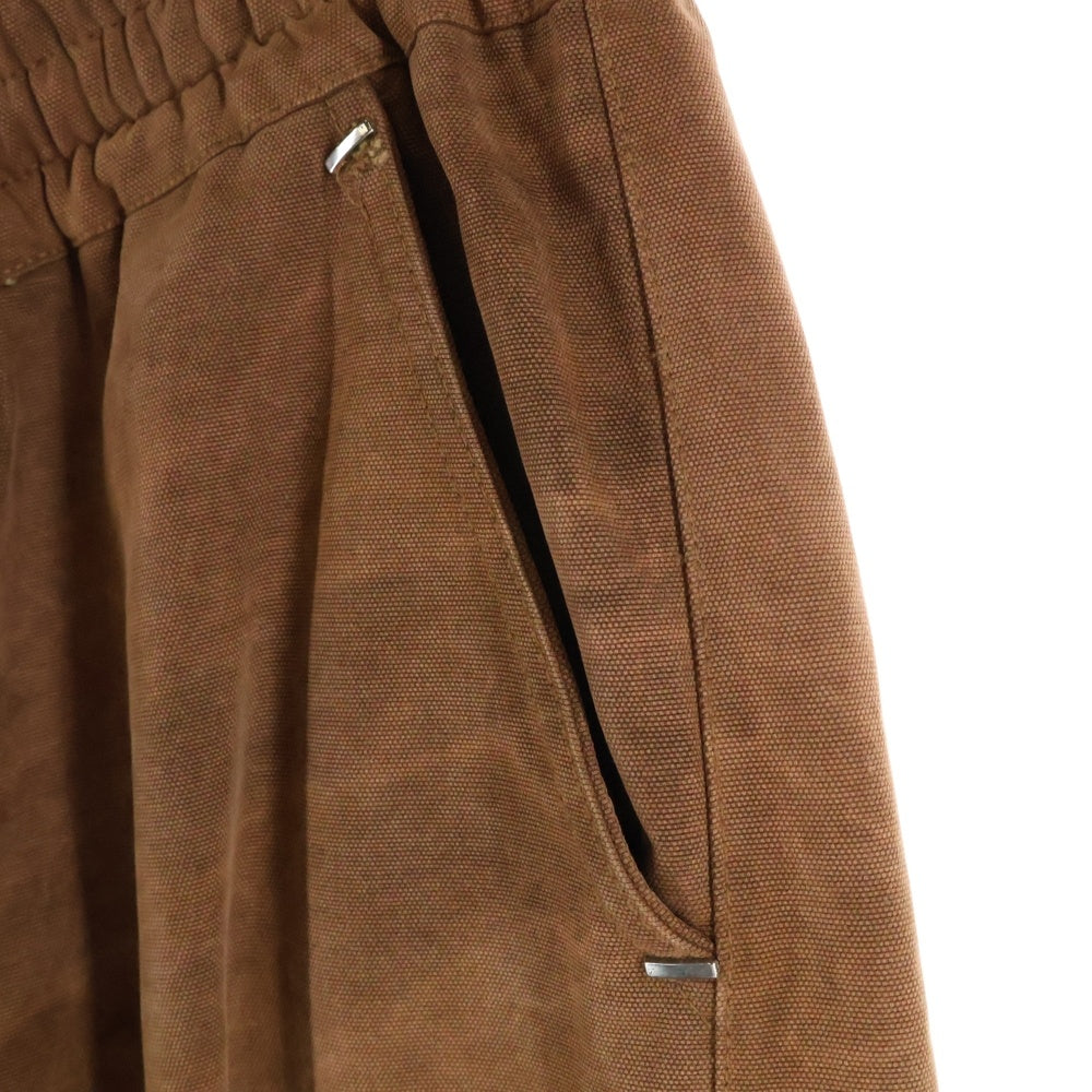 ASKYURSELF(アスクユアセルフ) KIM DUONG FLARE CARGO PANTS フレアカーゴパンツ ブラウン