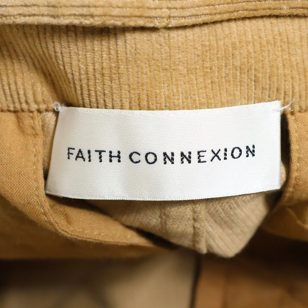 FAITH CONNEXION(フェイスコネクション) コーデュロイ カーゴパンツ ベージュ EMW21306