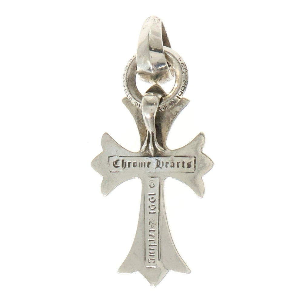 CHROME HEARTS(クロムハーツ) CH CRS SML W/BALE Wベイル スモールCHクロス ペンダントトップ シルバー BCA218