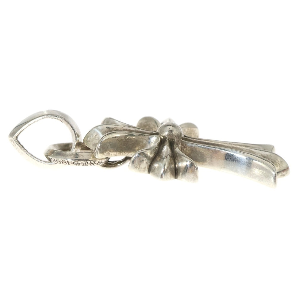 CHROME HEARTS(クロムハーツ) CH CRS SML W/BALE Wベイル スモールCHクロス ペンダントトップ シルバー BCA218