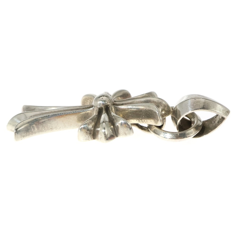 CHROME HEARTS(クロムハーツ) CH CRS SML W/BALE Wベイル スモールCHクロス ペンダントトップ シルバー BCA218