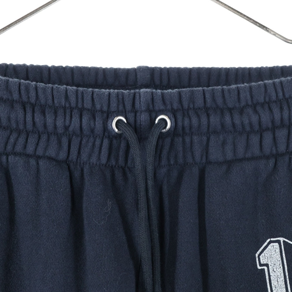 CELINE(セリーヌ) 24SS 2Z689670Q セーズクラックドエフェクト プリント入りルーズロング スウェットパンツ ブラック