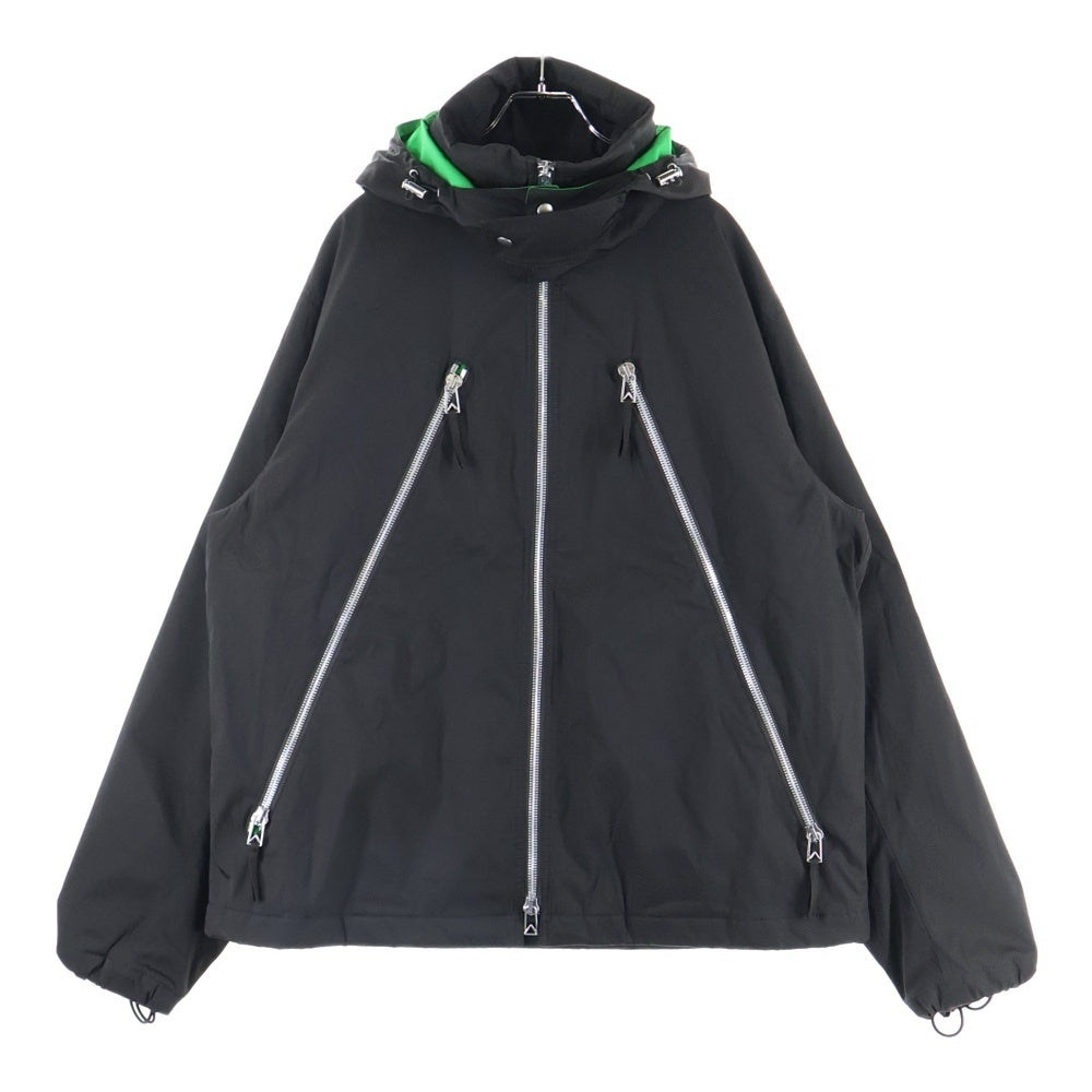 BOTTEGA VENETA(ボッテガヴェネタ) Zipper detail nylon technical jacket 664601 V03U0 ジッパーテクニカルジャケット ダークブラウン