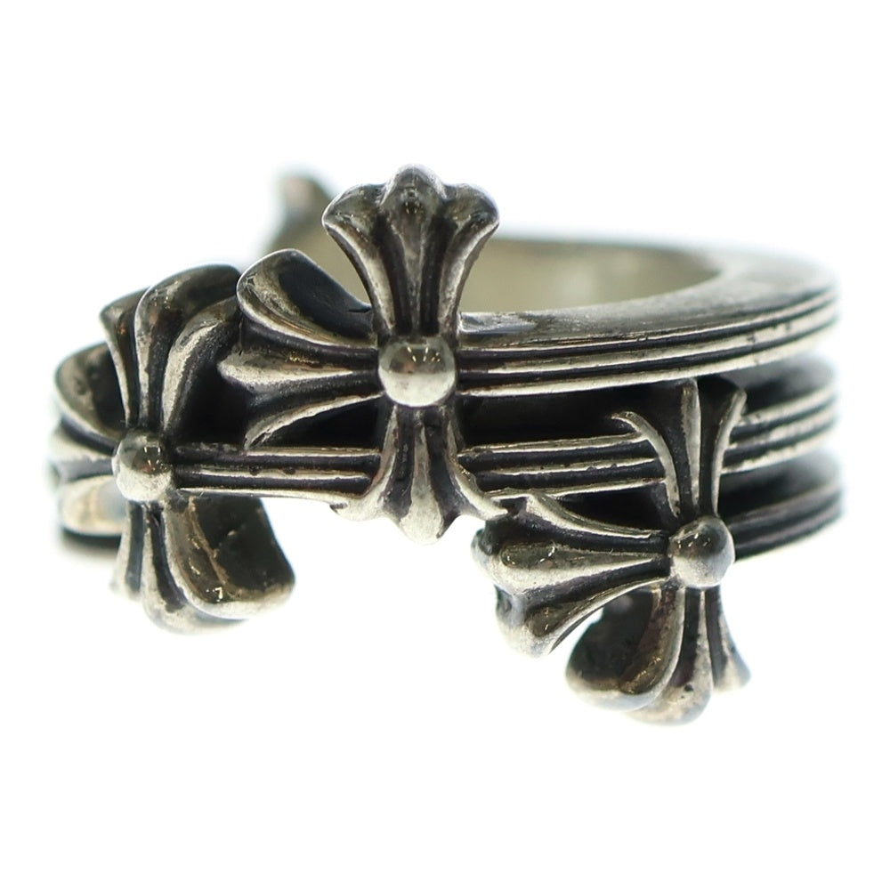 CHROME HEARTS(クロムハーツ) 3CH CRS 3CHクロスリング シルバー