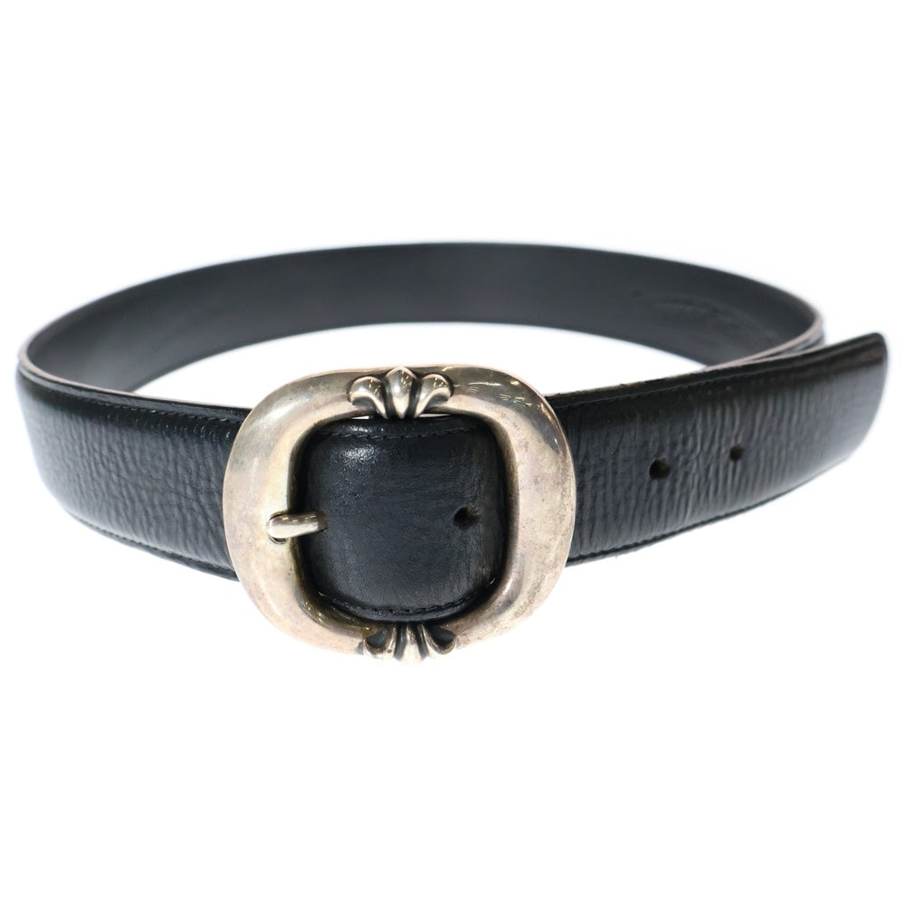 CHROME HEARTS(クロムハーツ) BLT GUNSLINGER1.5 ガンスリンガー レザーベルト ブラック/シルバー