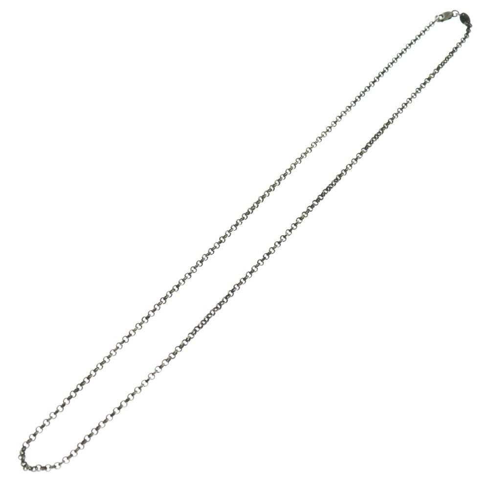 CHROME HEARTS(クロムハーツ) NECKCHAIN R20 ロールチェーンネックレス 20inch シルバー BCA084