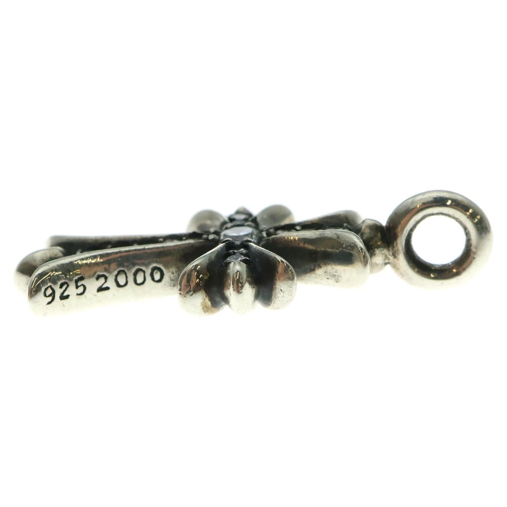CHROME HEARTS(クロムハーツ) TNY CRSF P/DIA オールドタイニーファットクロス PAVEダイヤ ペンダントトップ シルバー BCA323