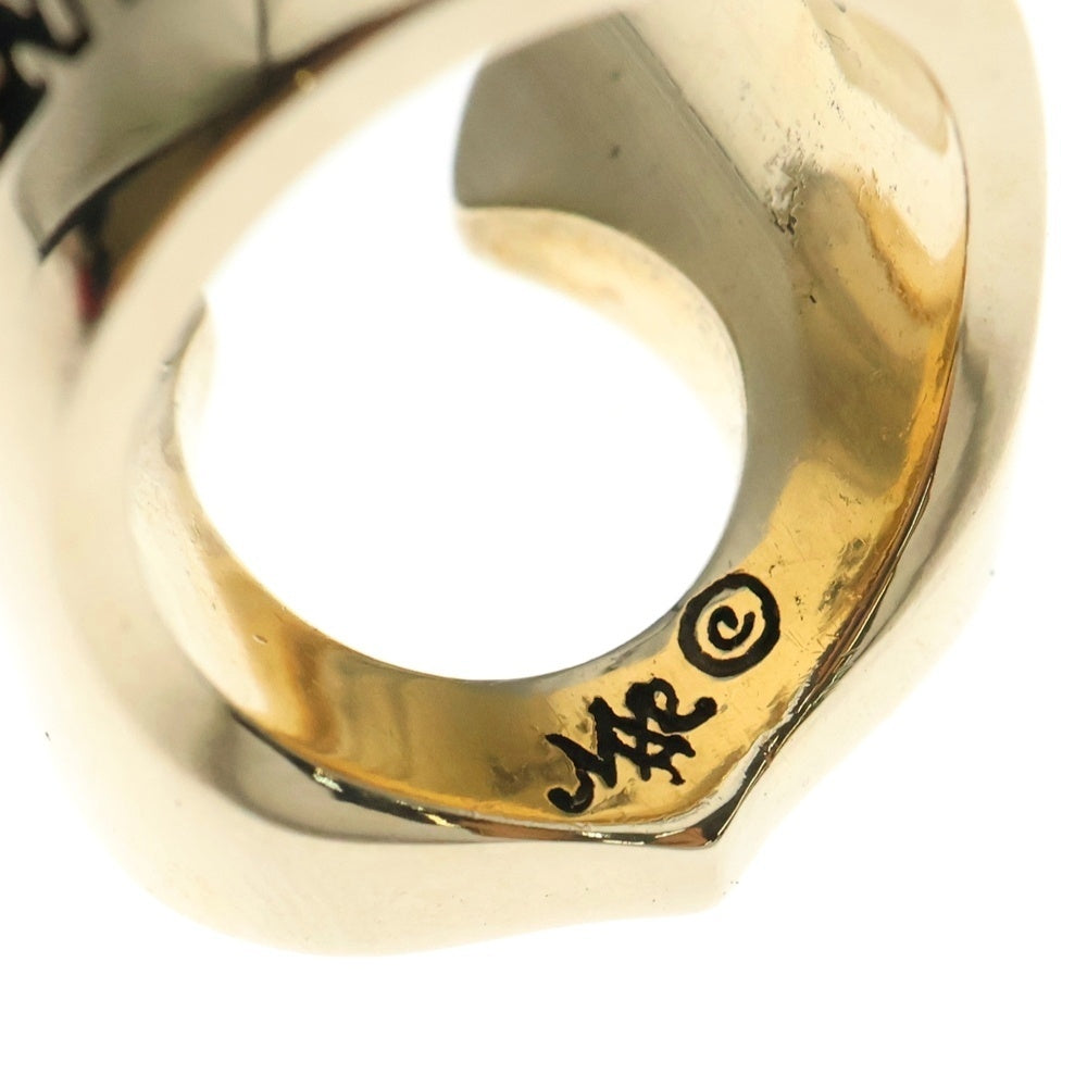TENDERLOIN(テンダーロイン) T-H.SRING GOLD/STONE 8K ダイヤ ホースシューリング 指輪 ゴールド