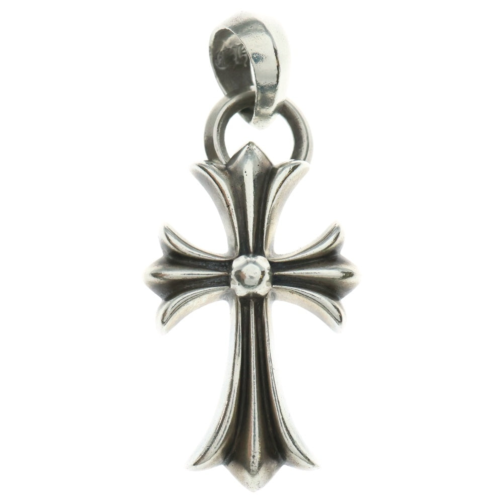 CHROME HEARTS(クロムハーツ) CH CRS SML W/BALE Wベイル スモールCHクロス ペンダントトップ シルバー BCA218
