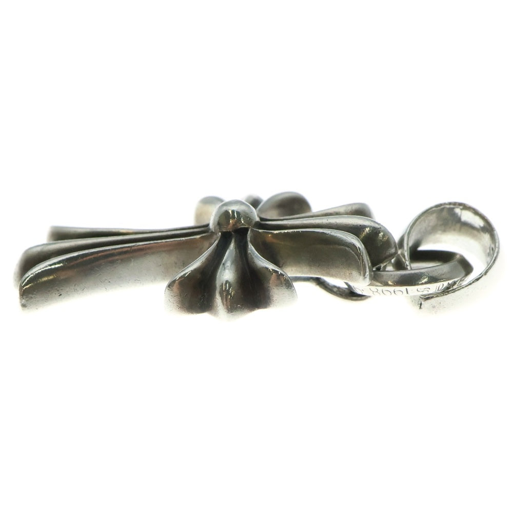CHROME HEARTS(クロムハーツ) CH CRS SML W/BALE Wベイル スモールCHクロス ペンダントトップ シルバー BCA218