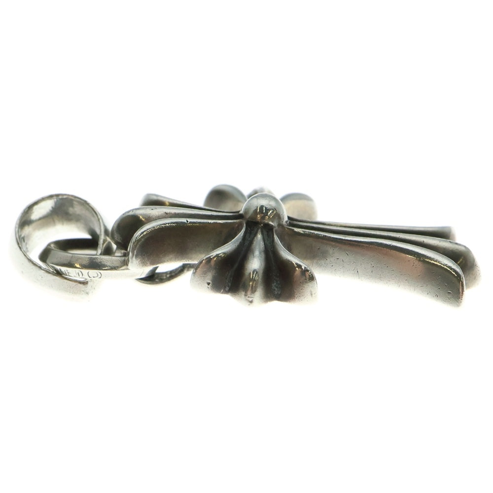 CHROME HEARTS(クロムハーツ) CH CRS SML W/BALE Wベイル スモールCHクロス ペンダントトップ シルバー BCA218