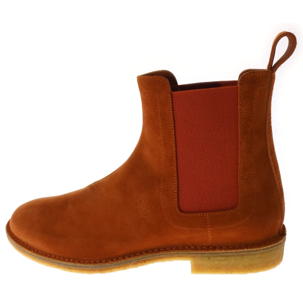 BOTTEGA VENETA(ボッテガヴェネタ) ダディ チェルシーサイドゴアアンクルブーツ スエード オレンジ