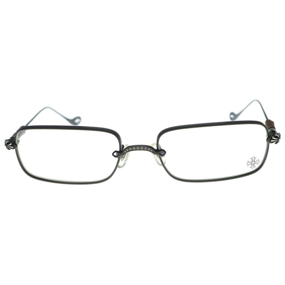 CHROME HEARTS(クロムハーツ) SKIDDER CHプラススキニーテンプル サングラス アイウェア 眼鏡 ブラック
