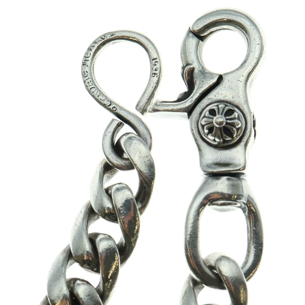 CHROME HEARTS(クロムハーツ) CLASSIC SHORT-S/ 1クリップショートクラシック ウォレットチェーン シルバー BCA067