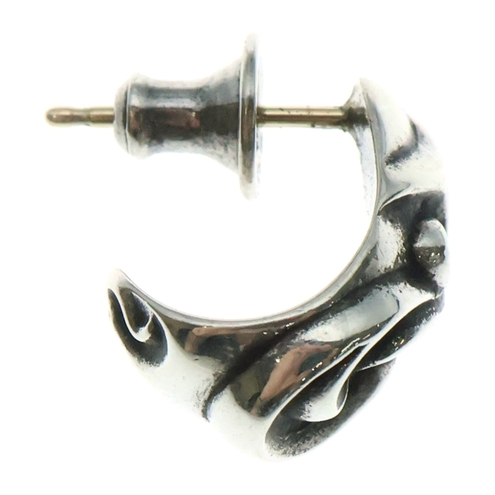 CHROME HEARTS(クロムハーツ) CARVED TEARDROP カーブドティアドロップ ピアス シルバー BCA091