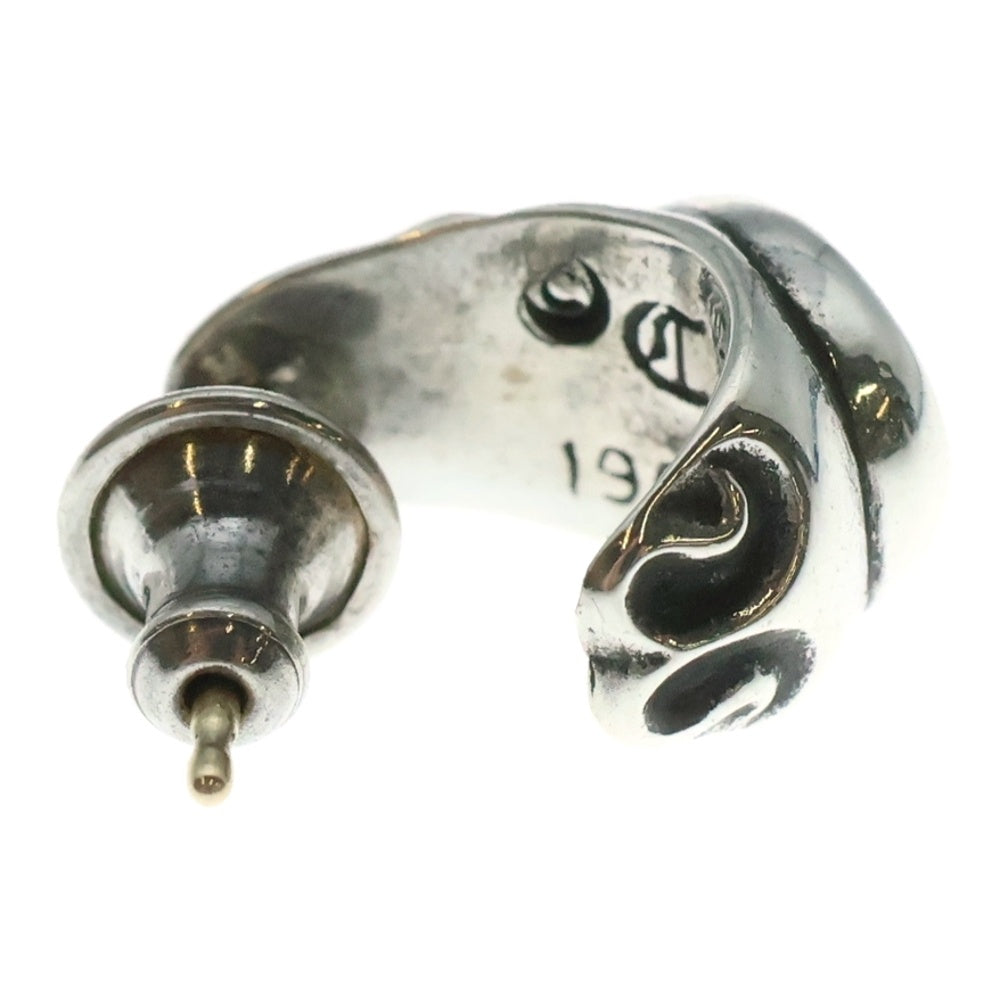 CHROME HEARTS(クロムハーツ) CARVED TEARDROP カーブドティアドロップ ピアス シルバー BCA091