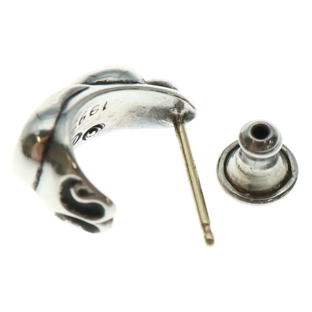 CHROME HEARTS(クロムハーツ) CARVED TEARDROP カーブドティアドロップ ピアス シルバー BCA091