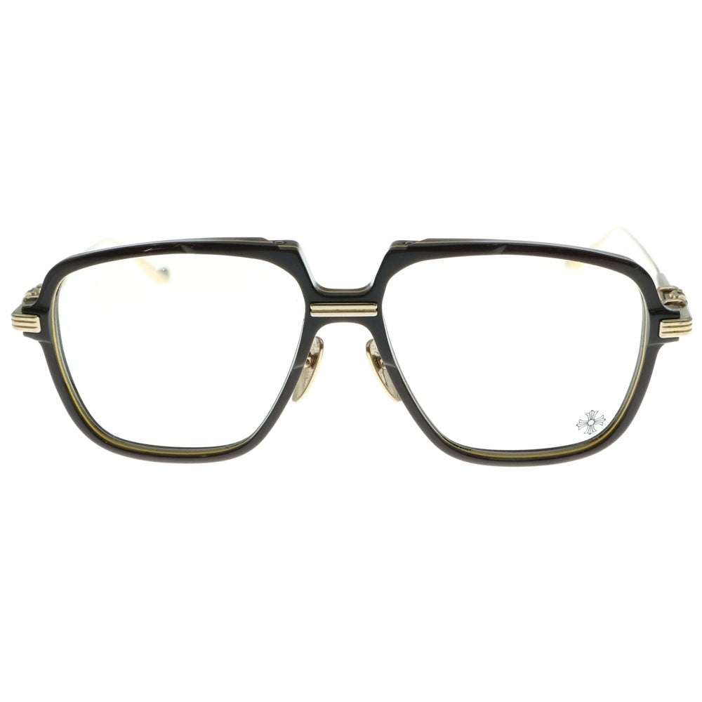 CHROME HEARTS(クロムハーツ) INIT サングラス 眼鏡 メガネ アイウエア ゴールド
