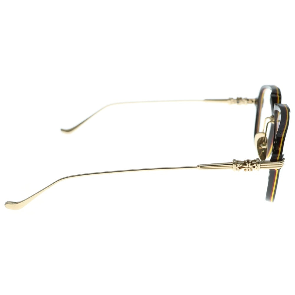 CHROME HEARTS(クロムハーツ) INIT サングラス 眼鏡 メガネ アイウエア ゴールド