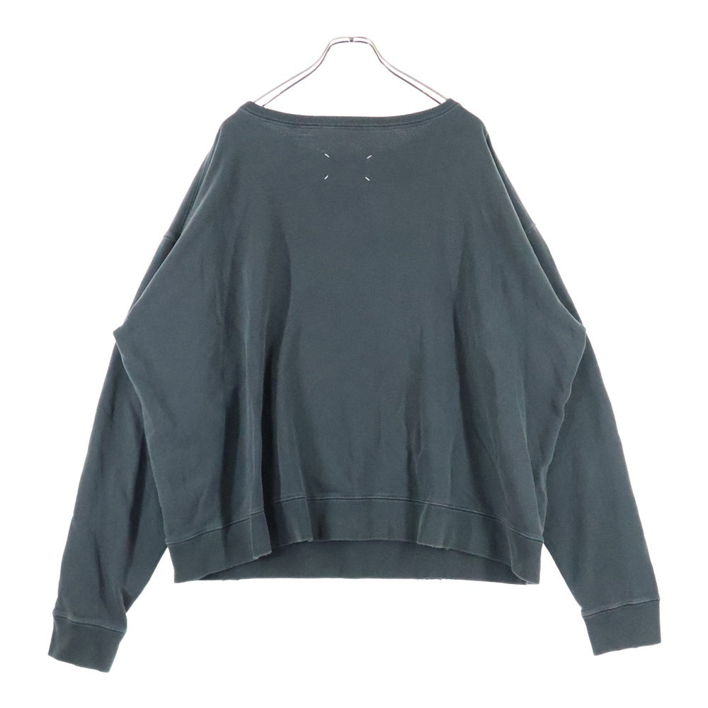 Maison Margiela 0(メゾンマルジェラ) 25SS STAMP LOGO SWEATSHIRT スタンプ ロゴ スウェットシャツ