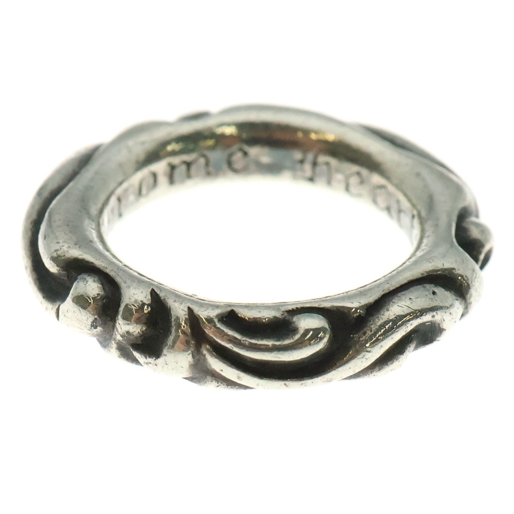 CHROME HEARTS(クロムハーツ) SCRL BAND スクロールバンド リング シルバー BCA351