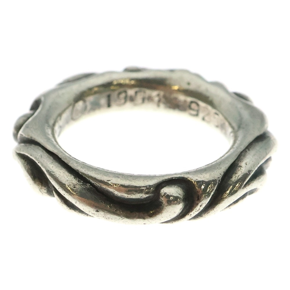 CHROME HEARTS(クロムハーツ) SCRL BAND スクロールバンド リング シルバー BCA351