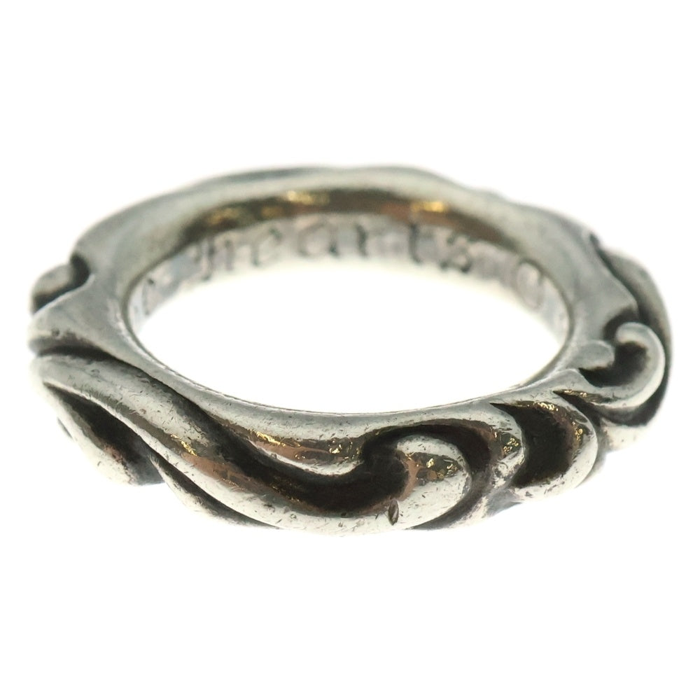 CHROME HEARTS(クロムハーツ) SCRL BAND スクロールバンド リング シルバー BCA351