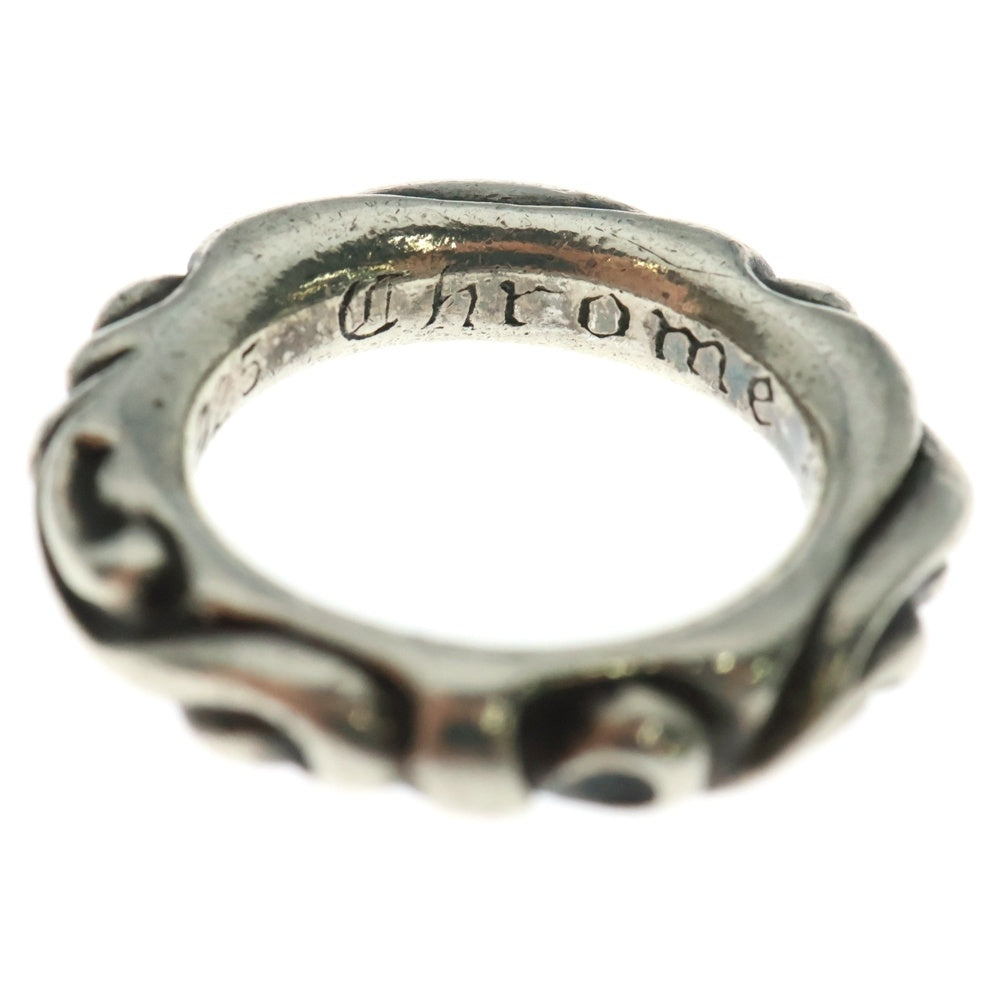 CHROME HEARTS(クロムハーツ) SCRL BAND スクロールバンド リング シルバー BCA351