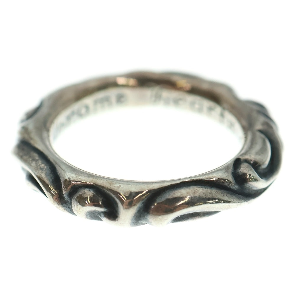 CHROME HEARTS(クロムハーツ) SCRL BAND スクロールバンド リング シルバー BCA351