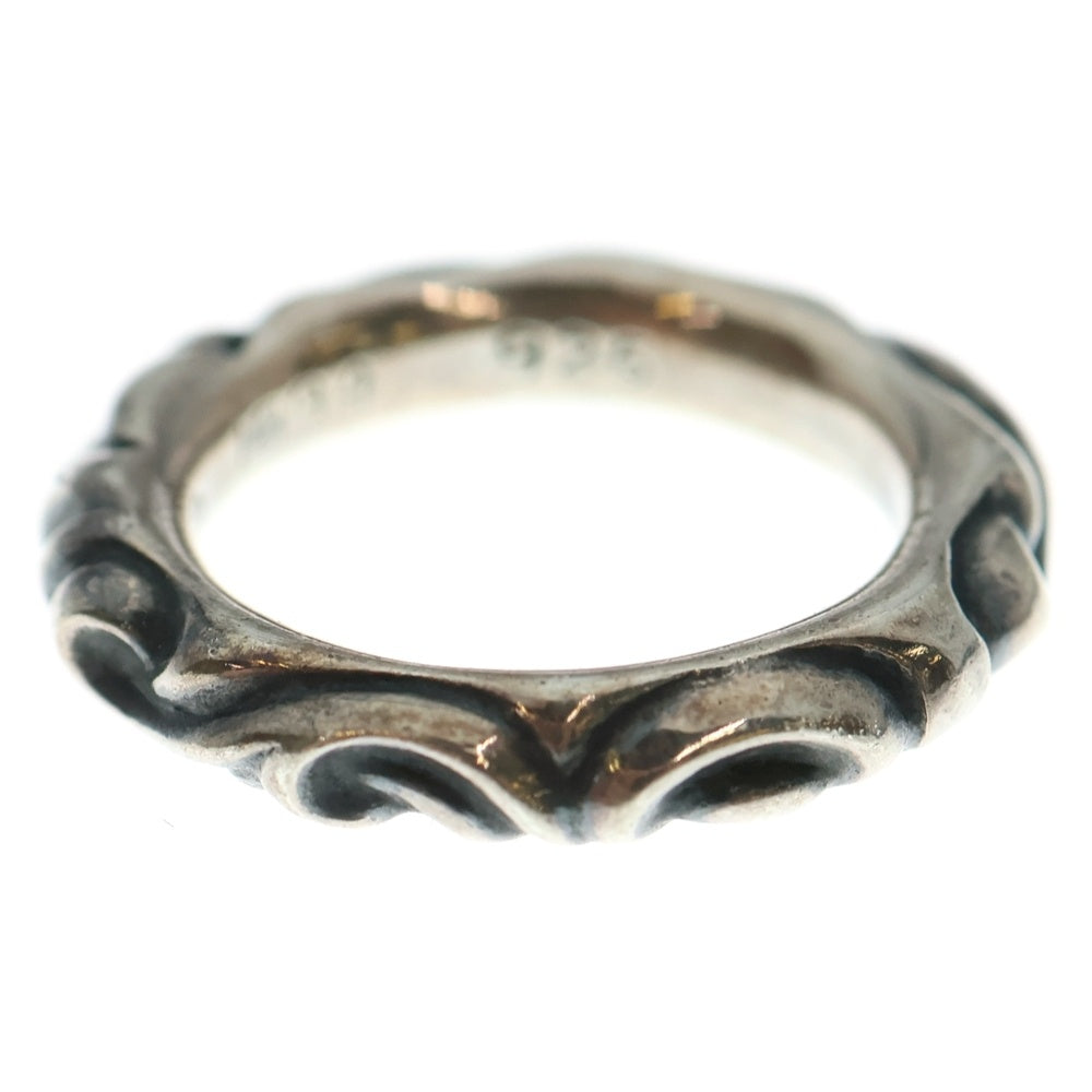 CHROME HEARTS(クロムハーツ) SCRL BAND スクロールバンド リング シルバー BCA351