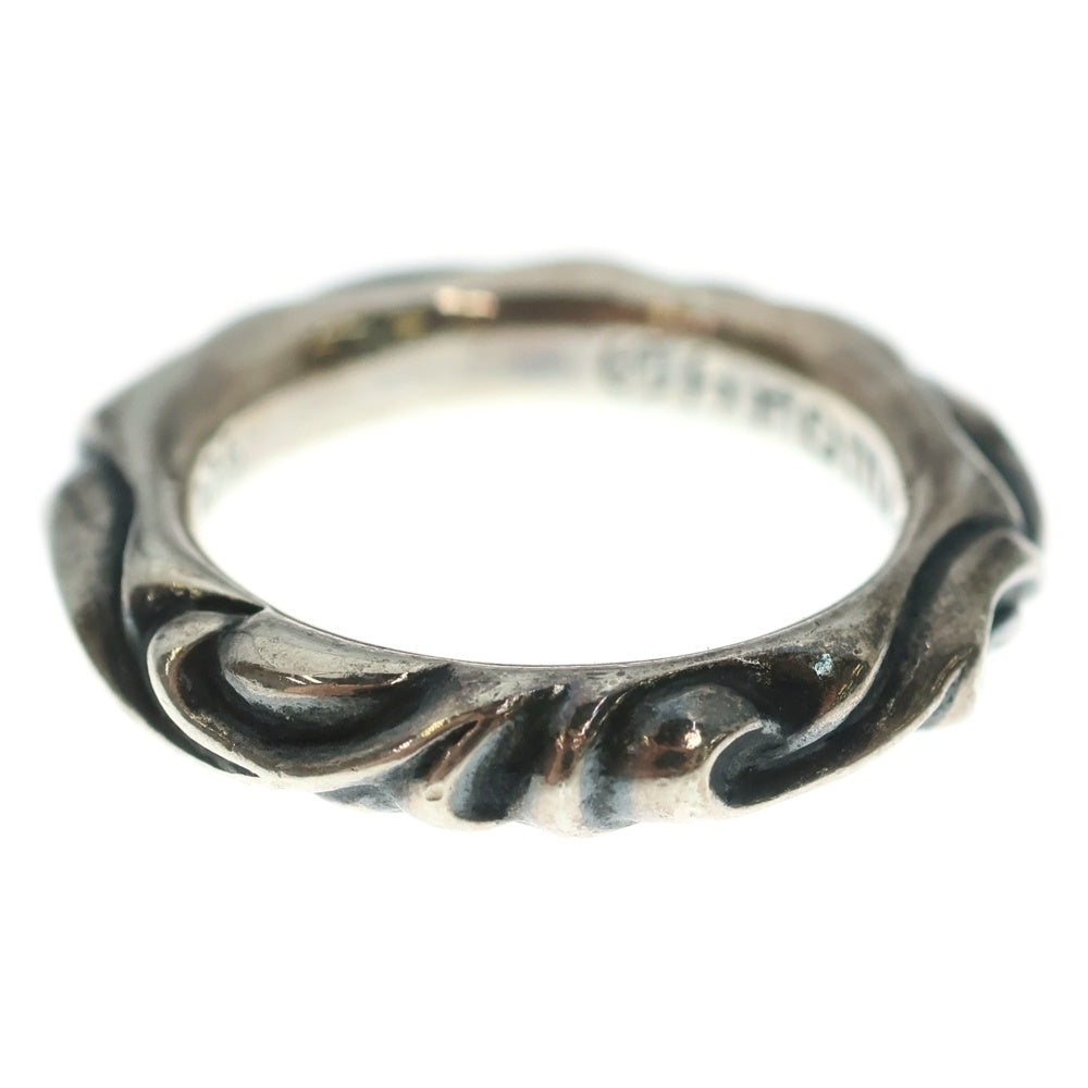 CHROME HEARTS(クロムハーツ) SCRL BAND スクロールバンド リング シルバー BCA351