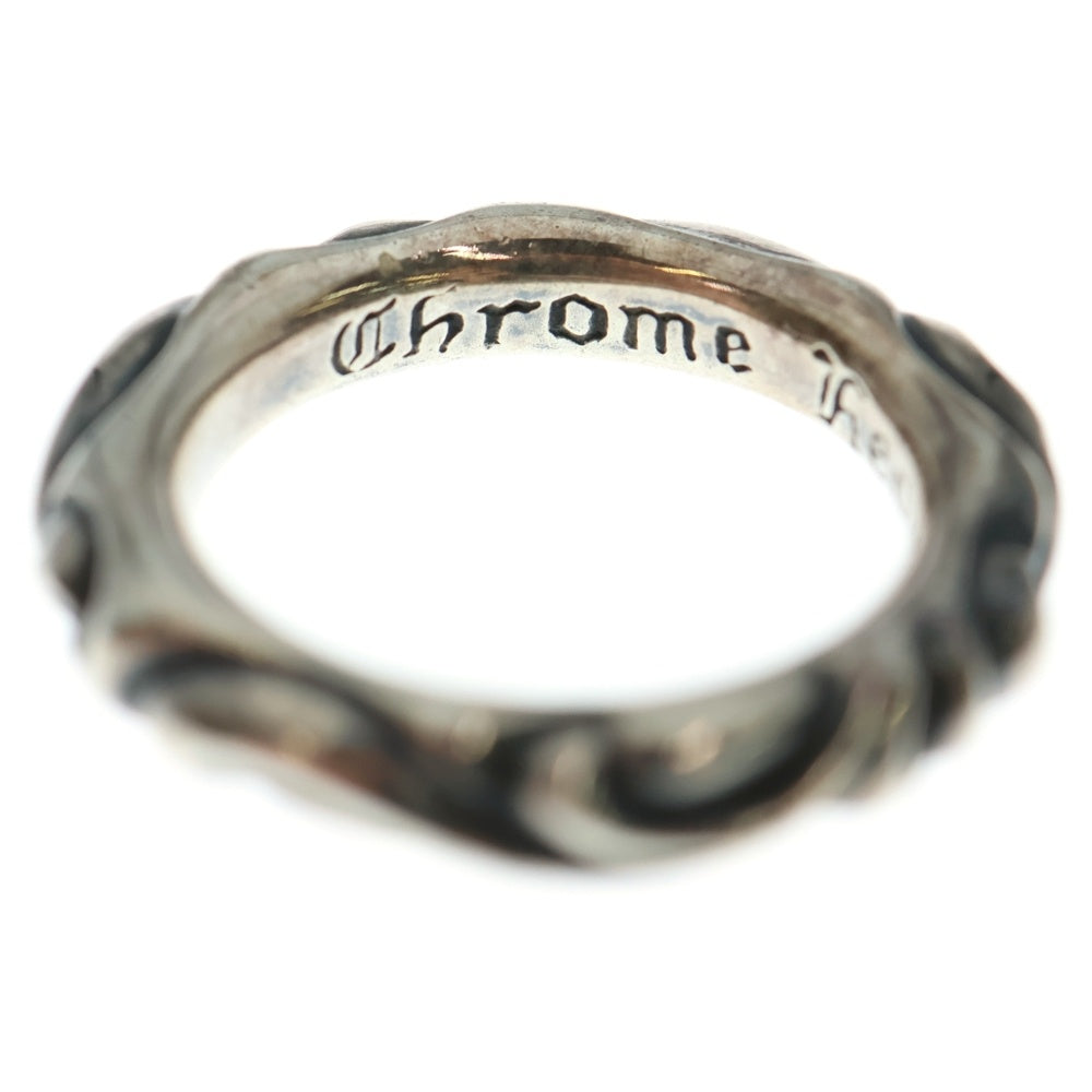 CHROME HEARTS(クロムハーツ) SCRL BAND スクロールバンド リング シルバー BCA351