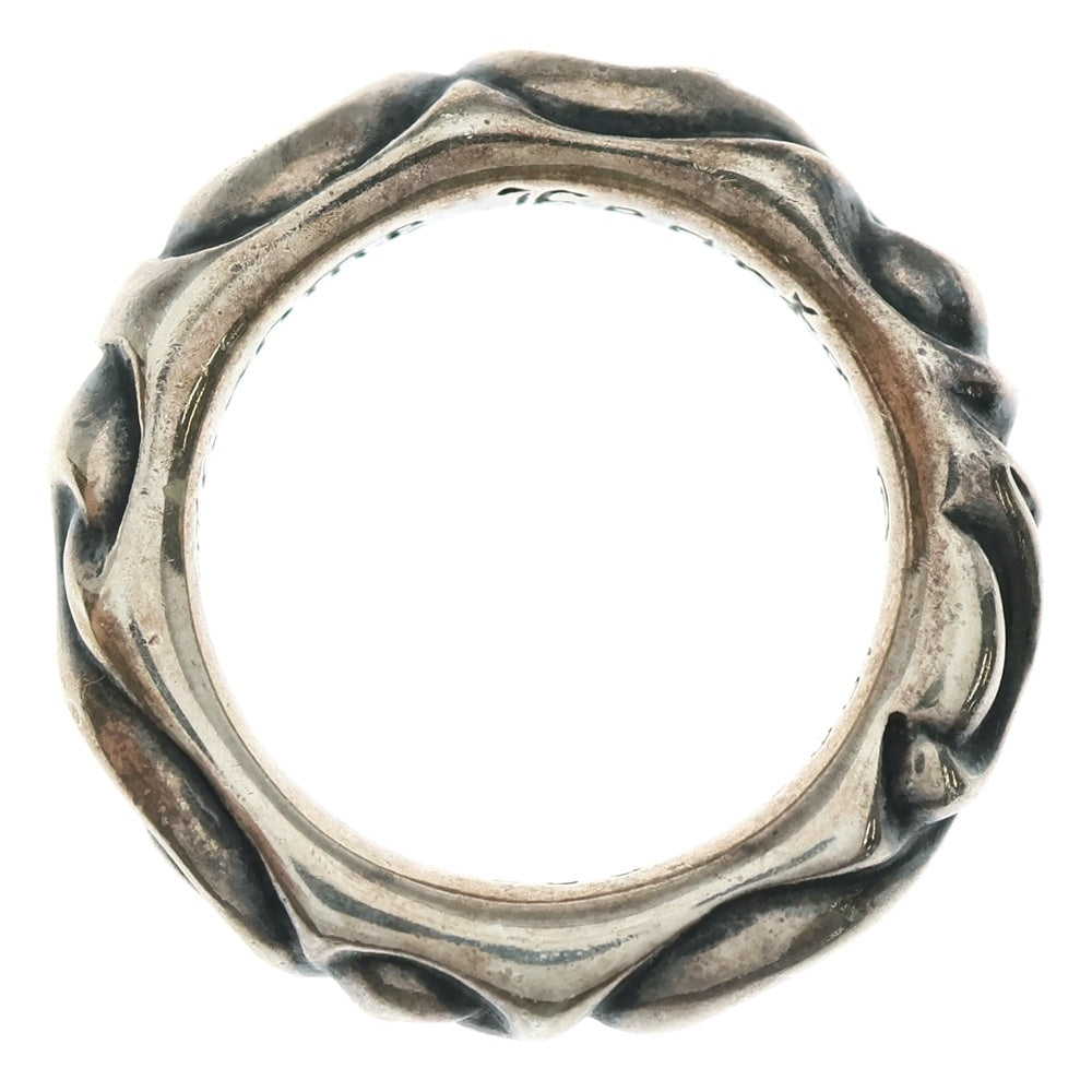 CHROME HEARTS(クロムハーツ) SCRL BAND スクロールバンド リング シルバー BCA351