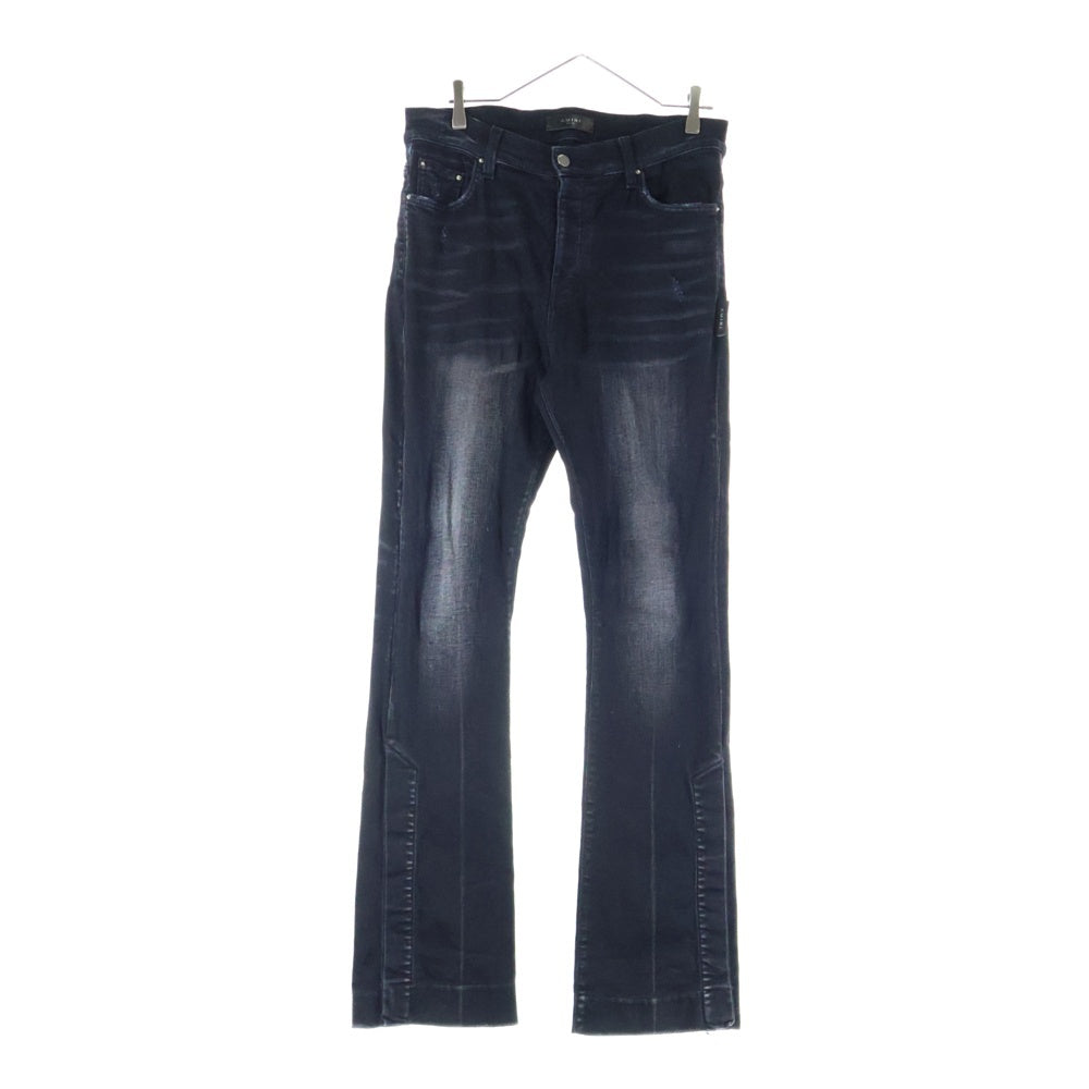 AMIRI(アミリ) クラッシュ加工スキニーデニムパンツ ジーンズ ブラック RN150712