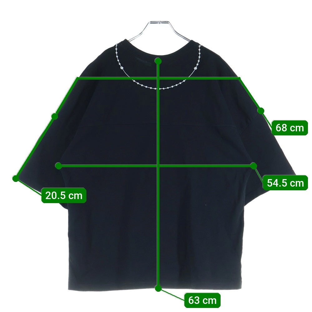 LAST NEST(ラスト ネスト) ネッククロス刺繍半袖カットソー