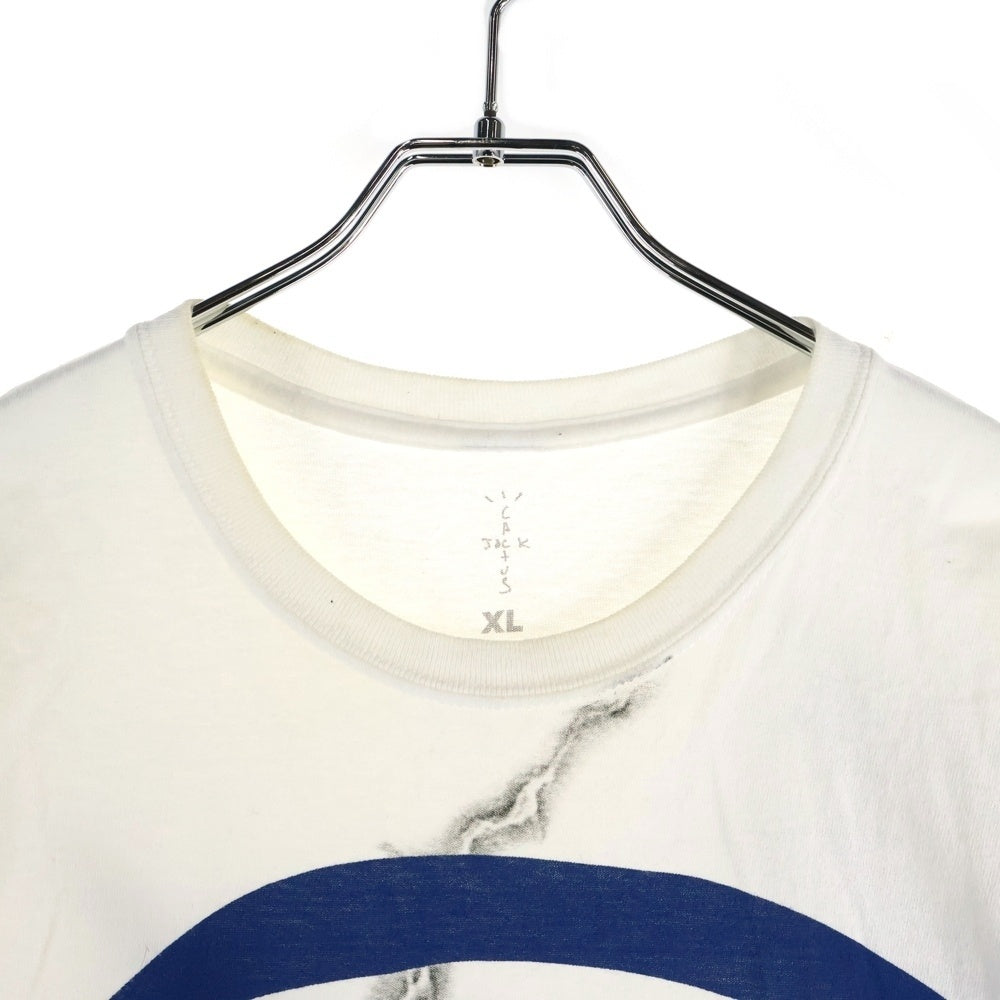 Cactus Jack(カクタスジャック) × FRAGMENT SUNRISE TEE TRAVIS SCOTT WHITE トラヴィス スコット サンライズ 両面プリント Tシャツ