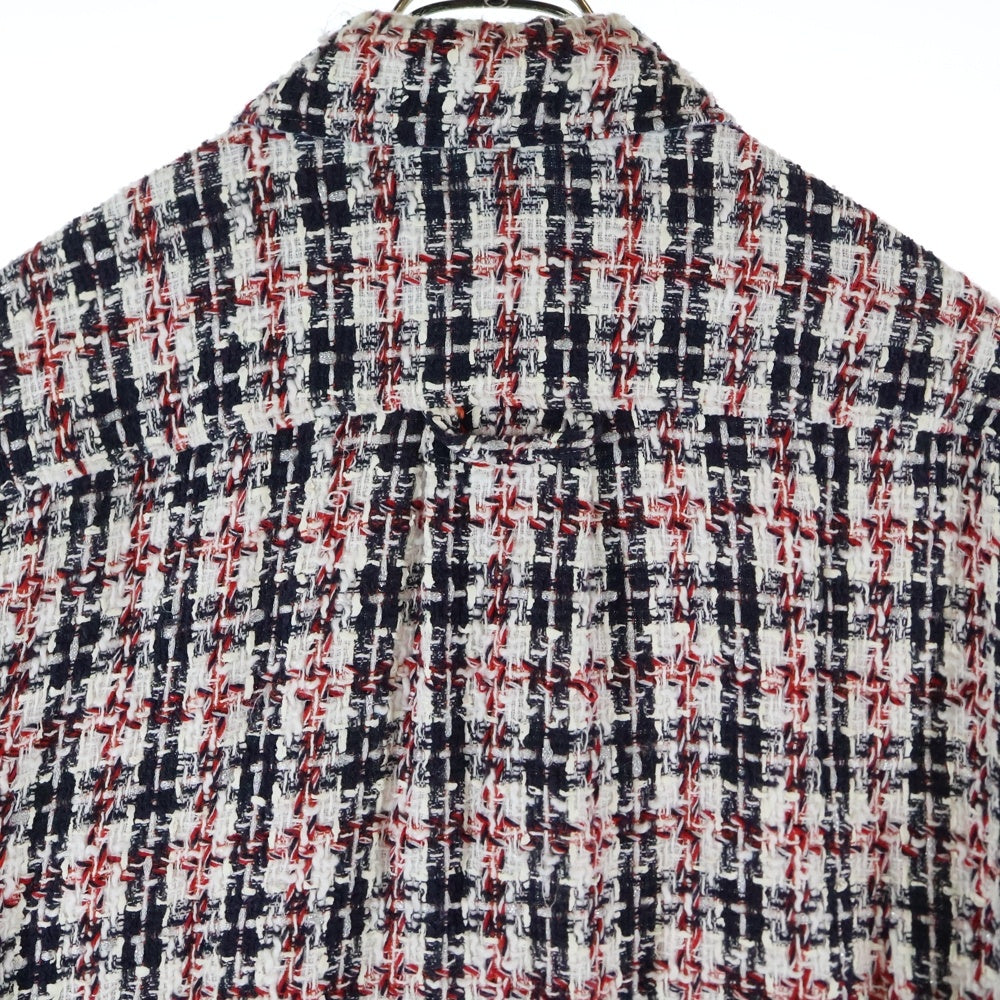 FAITH CONNEXION(フェイスコネクション) フリンジオンブレチェックシャツ X1819T00021