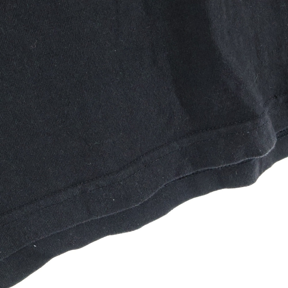 CHROME HEARTS(クロムハーツ) OLD Las Vegas Horseshoe L/S Tee オールド ラスベガス限定 ホースシュー 袖フローラルプリント 長袖Tシャツ カットソー ブラック