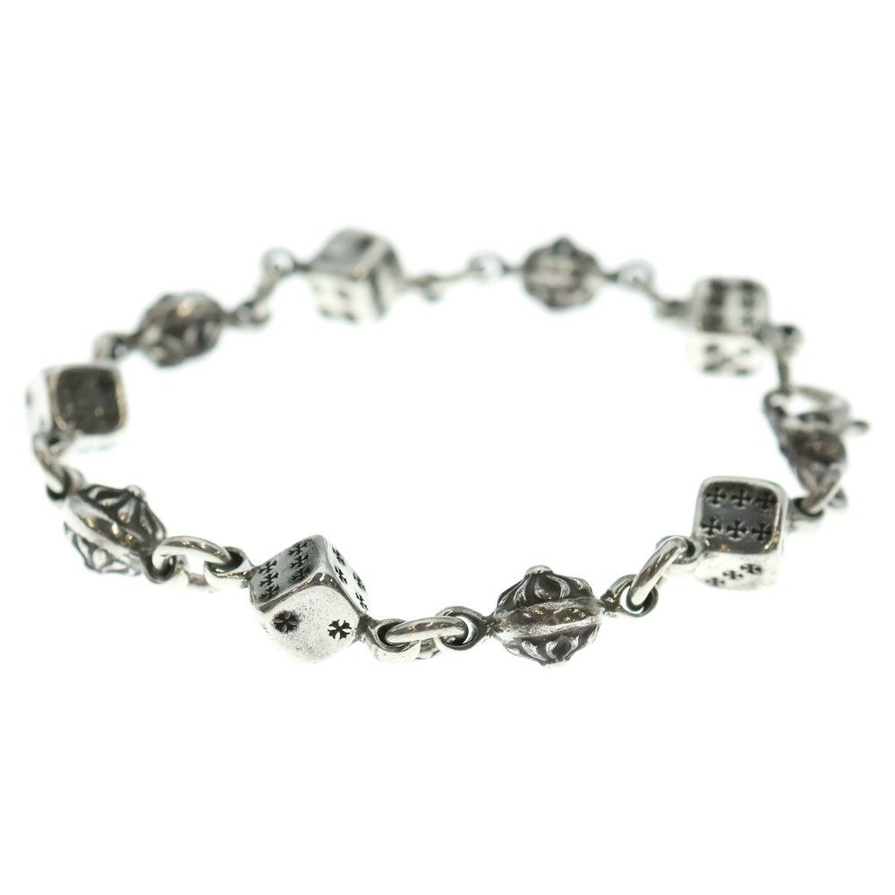 CHROME HEARTS(クロムハーツ) DICE NO1 CRSBL ダイスクロスボール シルバーブレスレット