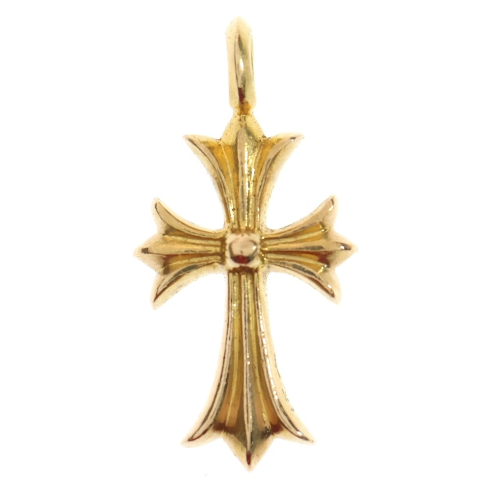 CHROME HEARTS(クロムハーツ) 22K TNY CRSF P/DIA タイニーファットクロス PAVEダイヤ ペンダントトップ ゴールド BCA033