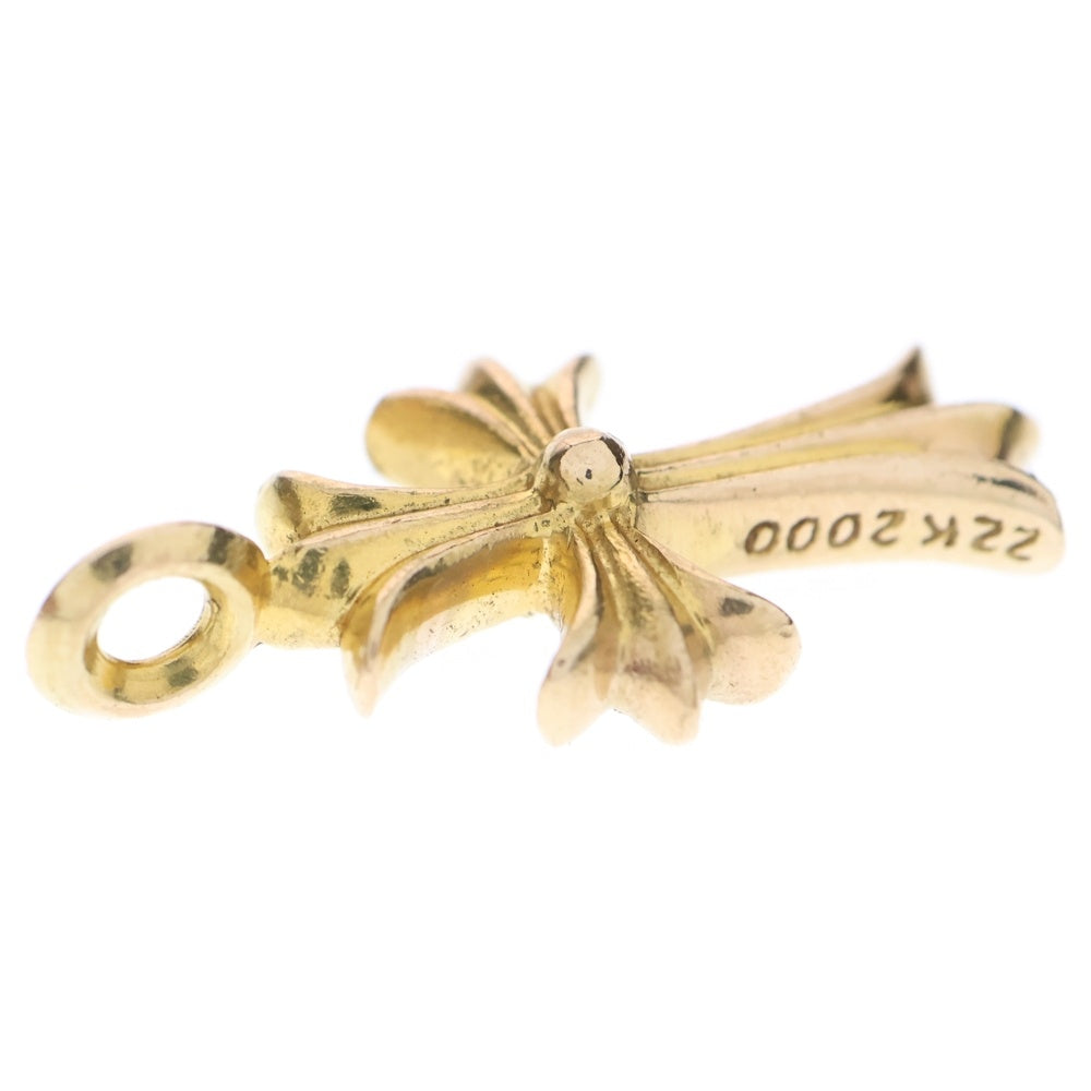 CHROME HEARTS(クロムハーツ) 22K TNY CRSF P/DIA タイニーファットクロス PAVEダイヤ ペンダントトップ ゴールド BCA033