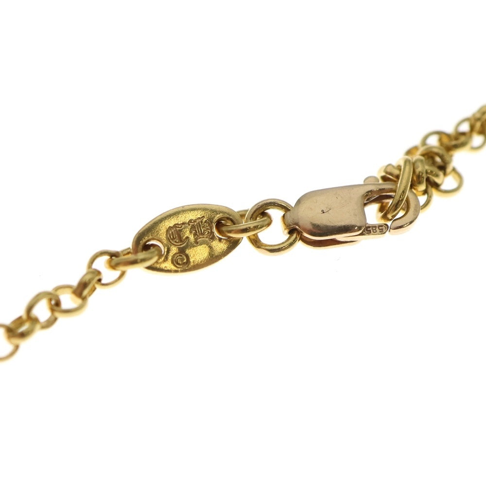 CHROME HEARTS(クロムハーツ) 22K NECKCHAIN R24 ロールチェーンネックレス 24inch ゴールド BCA012