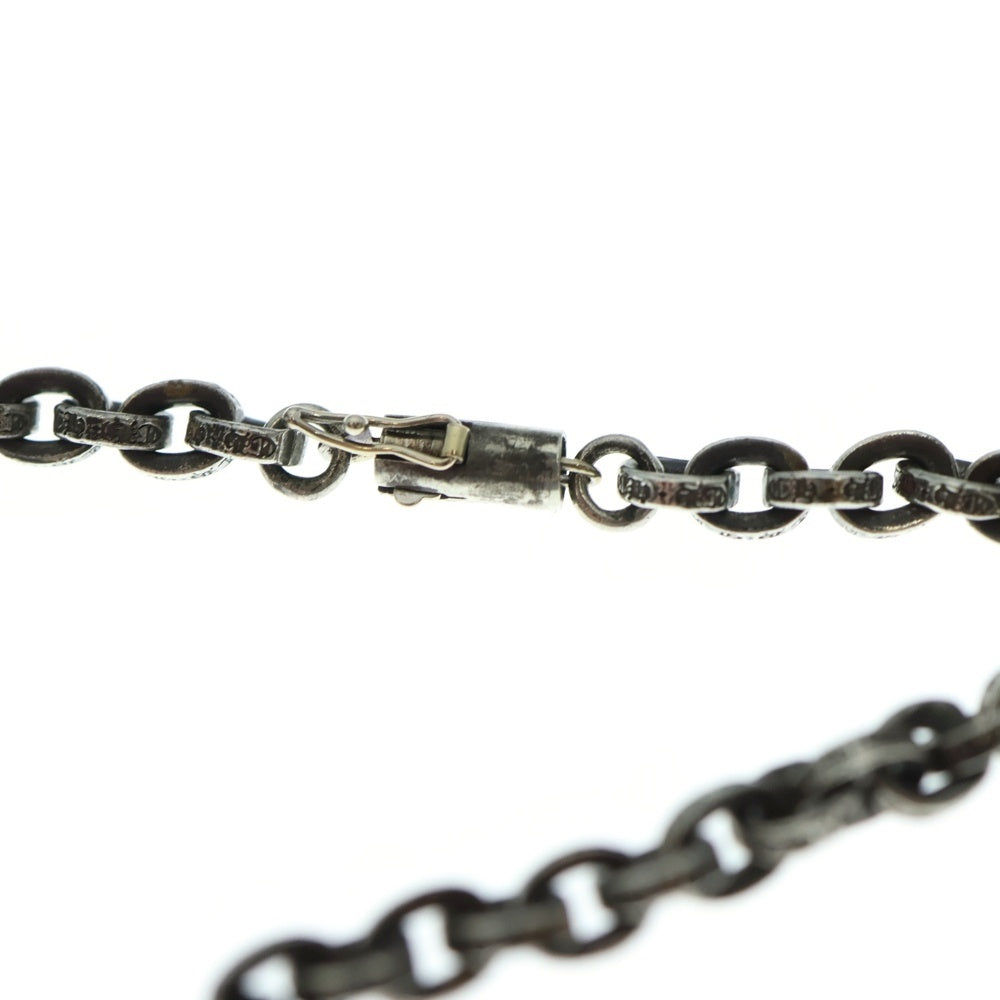CHROME HEARTS(クロムハーツ) FILIG CROSS XS W PAPER CHAIN フィリグリークロスネックレス シルバー